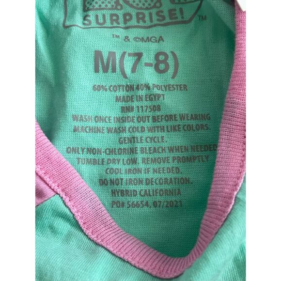 NWT L.O.L Girls Shirt Size Medium 7-8 - Picture 3 of 4